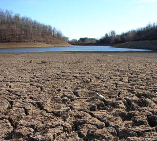 dry river bed