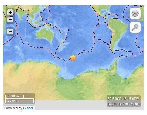 Pacific Antarctic Ridge