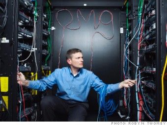 Eric Brown of IBM inside Watson