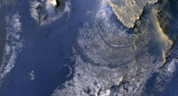 Mars lake