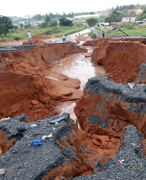Maputo Mozambique flood