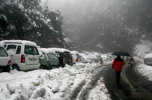 Shimla snow
