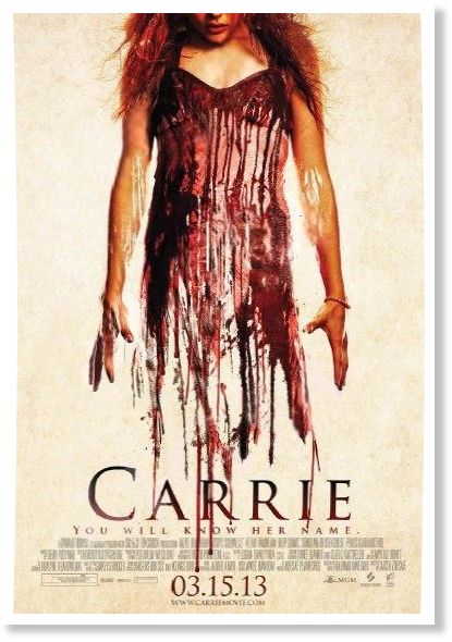 Carrie Poster from the 2013 remake