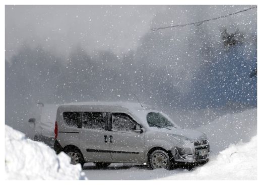 Snow in Turkey