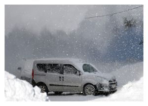 Snow in Turkey