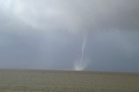 Click to enlarge Bristol channel tornado