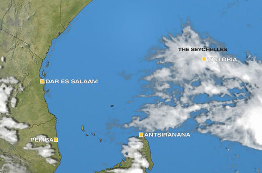 Seychelles map