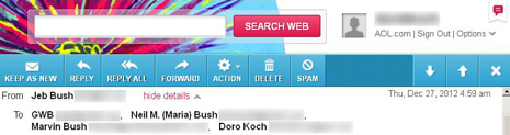 Jeb bush e-mail