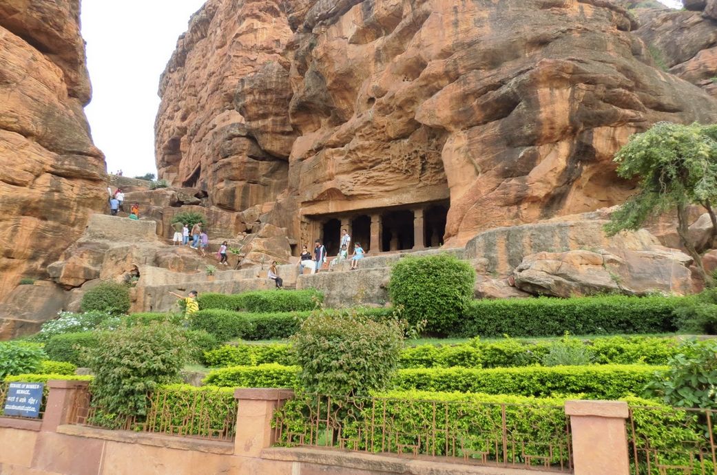 Click to enlarge Badami Caves