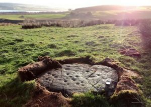 Click to enlarge Scottish rock art