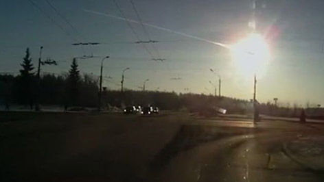 Click to enlarge meteorito en Rusia
