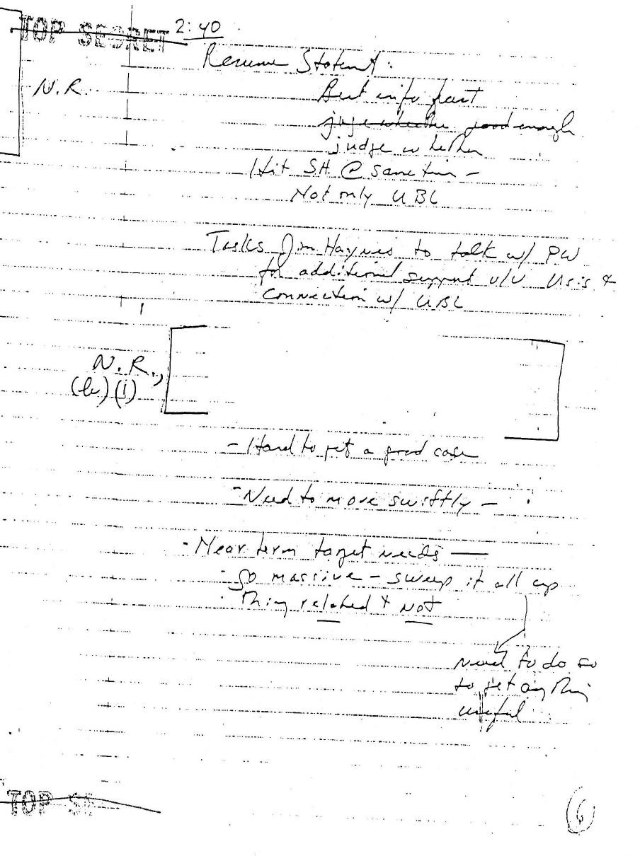 rumsfeld notes 1