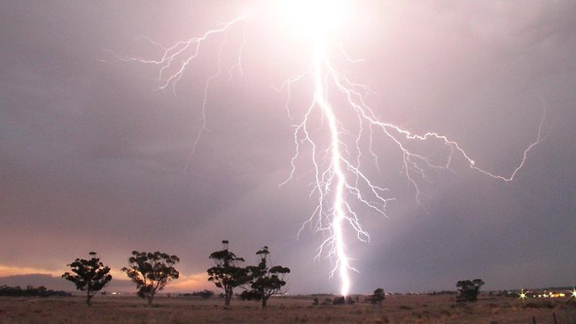 Melbourne lightning
