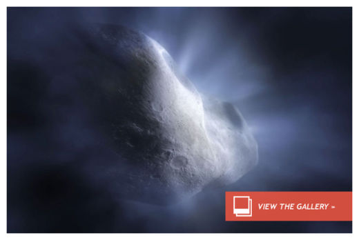 Click to enlarge Cometary Nucleus