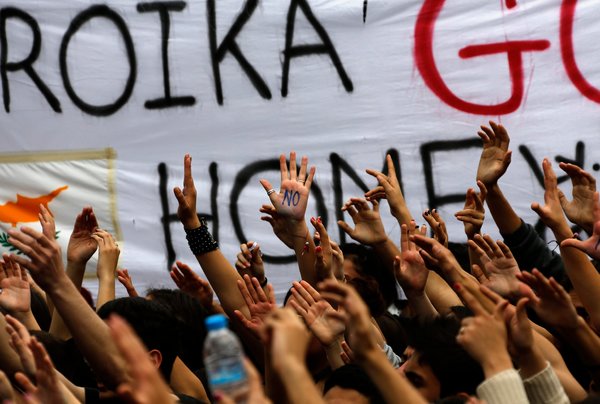 Cypriot prostests