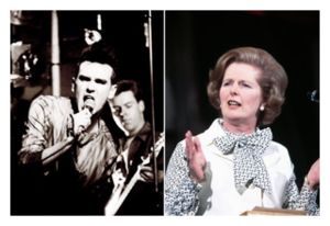 Morrissey and Margaret Thatcher