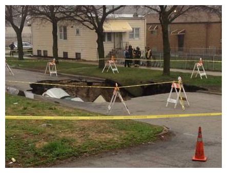 Click to enlarge Sinkhole