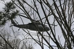 Black Hawk over boston