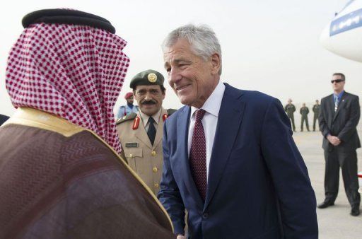 US Secretary of Defense Chuck Hagel