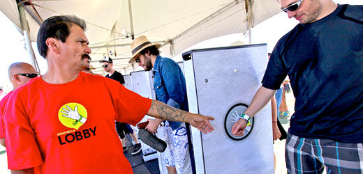Click to enlarge RFID access control Coachella