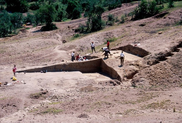 Click to enlarge Archaeological Site
