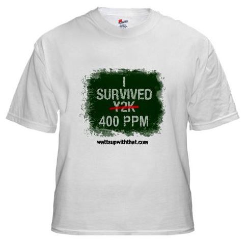 survived 400ppm tshirt