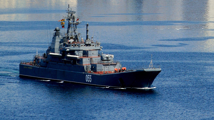 Russian warship
