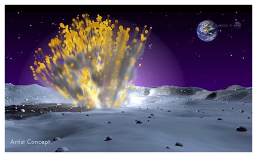 Click to enlarge Moon Impact