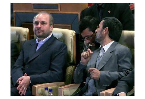 Ahmadinejad and Qalibaf