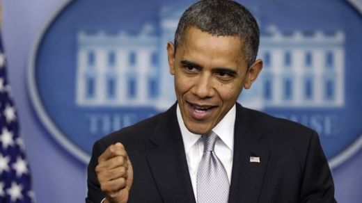Click to enlarge US President Barack Obama