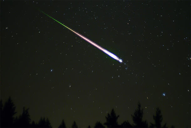 Click to enlarge Meteor
