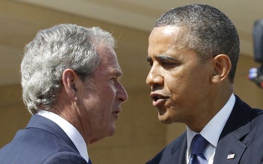 bush obama