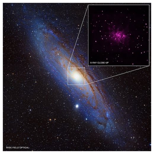 Click to enlarge Andromeda galaxy