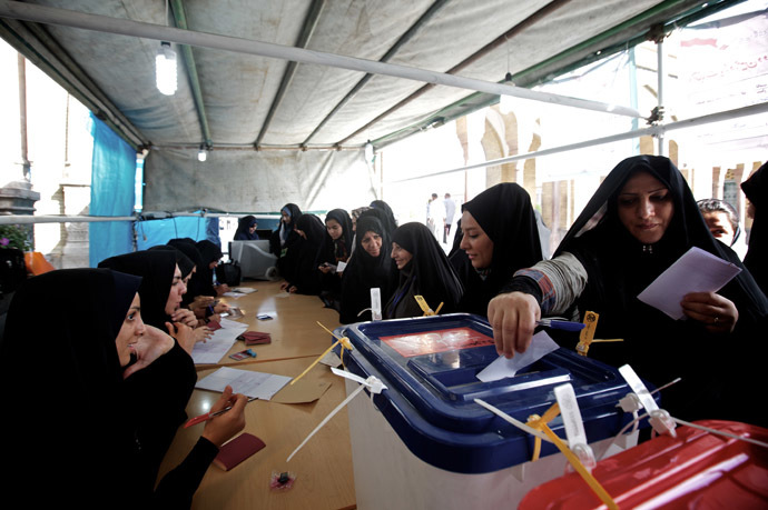 Click to enlarge Iran elections