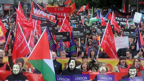 G8 protest