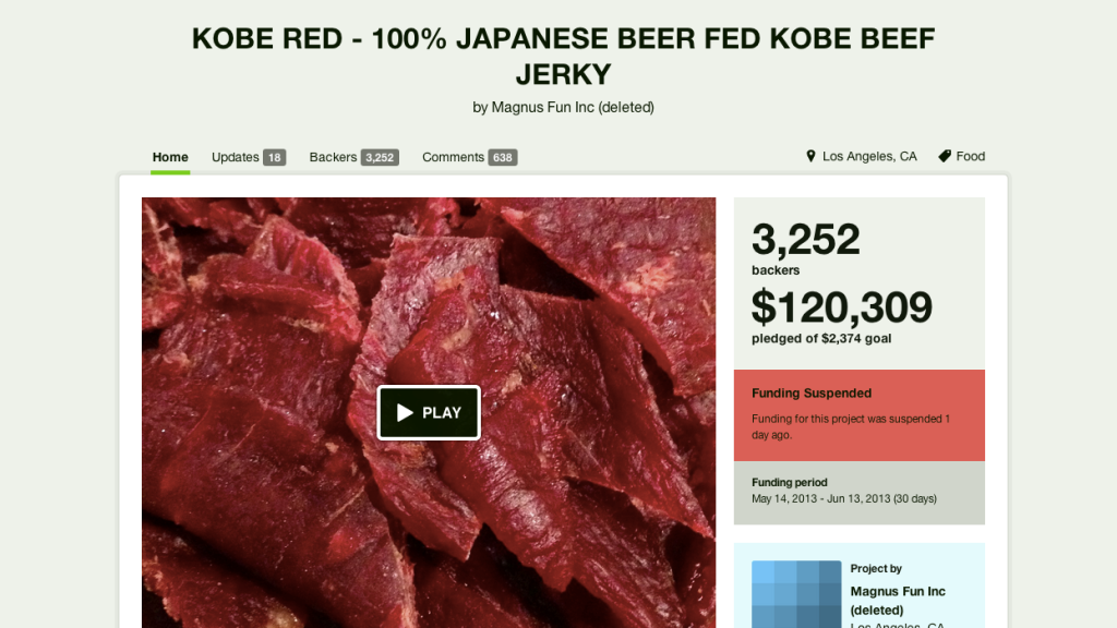 Kobe Beef Jerky