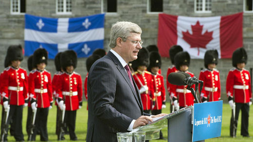 Click to enlarge Harper, the new historian