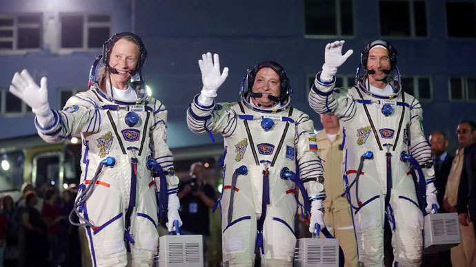 Click to enlarge US astronauts