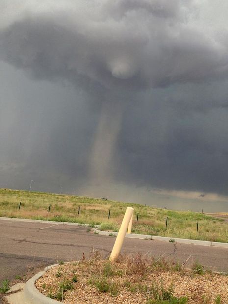 denver airport tornado