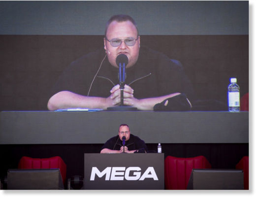 kim dotcom, megaupload, mega