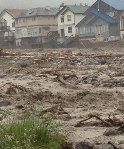 Click to enlarge Canmore Flood
