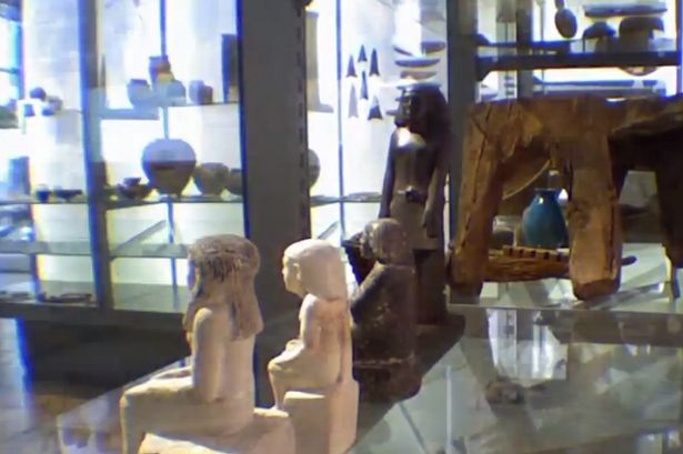 Spinning Statue