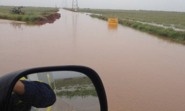 Click to enlarge Karratha flooding