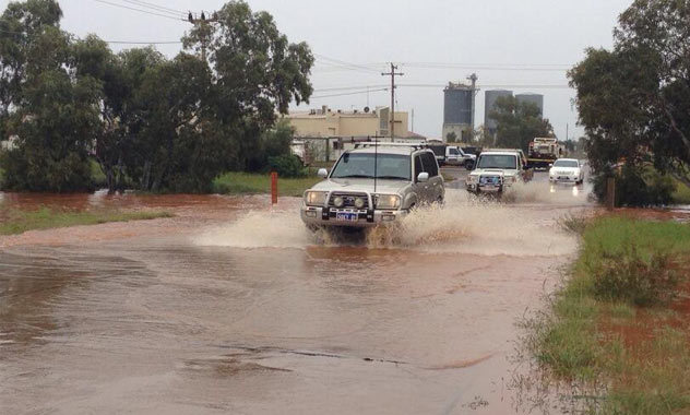 Click to enlarge Karratha flood