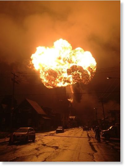 Montreal train explosion