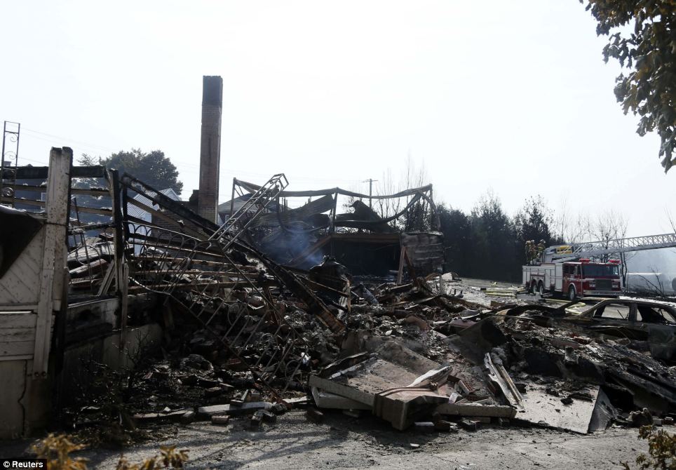 Click to enlarge Lac Megantic explosion 5