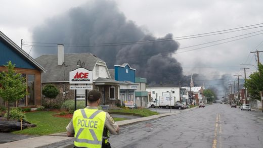 Lac Megantic explosion 11