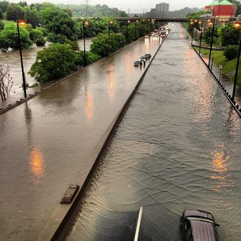 Click to enlarge Toronto Flooding 3