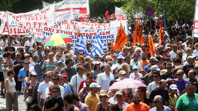 Thessaloniki protest