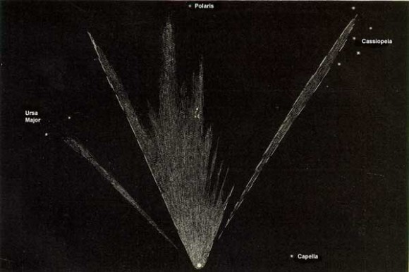 Click to enlarge The Great Comet of 1861